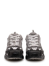 44 LABEL GROUP - Sneakers Dragger con Lacci e Inserti in Mesh a Effetto Usurato - Grigio - LIDIASHOPPING® - Official Website