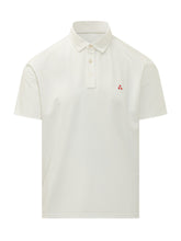 PEUTEREY - Polo a Maniche Corte con Bottoni - Bianco - LIDIASHOPPING® - Official Website