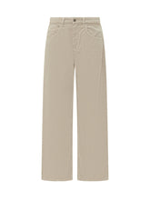 ICON DENIM - Jeans with Cut Out Details and Frayed Hem - Beige - LIDIASHOPPING® - Official Website