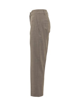 SEVENTY 19.70 - Pantaloni con Piega Frontale - Marrone - LIDIASHOPPING® - Official Website