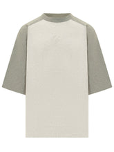 FEAR OF GOD ESSENTIALS - Raglan Sleeve T-shirt with Embroidered Logo - Grey - LIDIASHOPPING® - Official Website