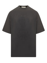 FEAR OF GOD ESSENTIALS - T-shirt with Embroidered Front Logo - Black - LIDIASHOPPING® - Official Website