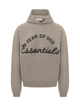 FEAR OF GOD ESSENTIALS - Hoodie with Front Print - Grey - LIDIASHOPPING® - Official Website