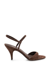 JEFFREY CAMPBELL - Heeled Sandals with Crossed Straps - Brown - LIDIASHOPPING® - Official Website