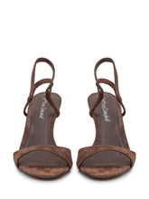 JEFFREY CAMPBELL - Heeled Sandals with Crossed Straps - Brown - LIDIASHOPPING® - Official Website