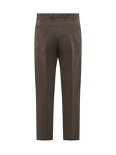 HOSIO - Pantaloni con Tasche a Toppa - Marrone - LIDIASHOPPING® - Official Website