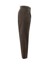 HOSIO - Pantaloni con Tasche a Toppa - Marrone - LIDIASHOPPING® - Official Website