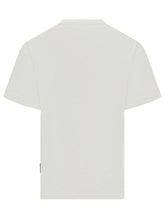 PALM ANGELS - T-shirt con Stampa Orso e Logo Frontale - Bianco - LIDIASHOPPING® - Official Website