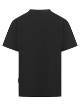 PALM ANGELS - T-shirt con Stampa Orso e Logo Frontale - Nero - LIDIASHOPPING® - Official Website