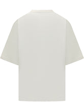 PALM ANGELS - T-shirt con Stampa Orso e Logo Frontale - Bianco - LIDIASHOPPING® - Official Website