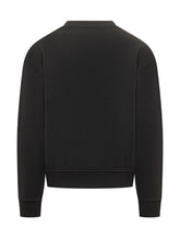 PALM ANGELS - Felpa con Girocollo e Stampa Orso - Nero - LIDIASHOPPING® - Official Website