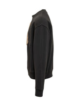 PALM ANGELS - Felpa con Girocollo e Stampa Orso - Nero - LIDIASHOPPING® - Official Website