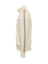 PALM ANGELS - Zip-Up Sweatshirt High Neck with Logo - Yellow - LIDIASHOPPING® - Official Website