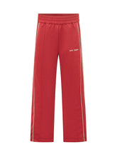 PALM ANGELS - Vintage Track Pants with Logo - Red - LIDIASHOPPING® - Official Website