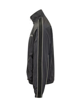 PALM ANGELS - Jacket High Neck Zip with Logo - Black - LIDIASHOPPING® - Official Website