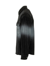 PALM ANGELS - Cotton Denim Shirt with Pockets - Black - LIDIASHOPPING® - Official Website