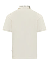 PALM ANGELS - Polo Shirt with Neck Logo - White - LIDIASHOPPING® - Official Website