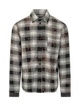 PALM ANGELS - Camicia a Quadri con Tasca - Nero - LIDIASHOPPING® - Official Website