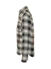 PALM ANGELS - Check Shirt with Chest Pocket - Black - LIDIASHOPPING® - Official Website