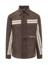PALM ANGELS - Track Shirt with Side Stripes - - LIDIASHOPPING® - Official Website