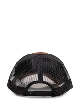 PALM ANGELS - Cappello con Visiera e Patch Orso Ricamato - Marrone | Lidia Shopping | Official Website