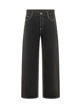 PALM ANGELS - 5 Pocket Jeans - Black - LIDIASHOPPING® - Official Website