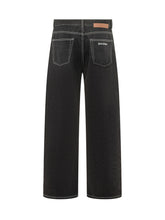 PALM ANGELS - 5 Pocket Jeans - Black - LIDIASHOPPING® - Official Website