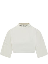 PALM ANGELS - T-shirt Classic Logo Mini - Bianco | Lidia Shopping | Official Website