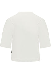 PALM ANGELS - Boxy T-Shirt with Logo - White - LIDIASHOPPING® - Official Website