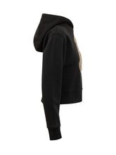 PALM ANGELS - Fitted Hoodie with Bear Print - Black - LIDIASHOPPING® - Official Website
