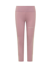 PALM ANGELS - Leggings Sportivi con Banda Laterale e Logo - Rosa - LIDIASHOPPING® - Official Website