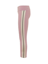 PALM ANGELS - Leggings Sportivi con Banda Laterale e Logo - Rosa - LIDIASHOPPING® - Official Website