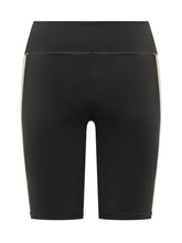 PALM ANGELS - Ciclisti Sportivi con Logo - Nero - LIDIASHOPPING® - Official Website