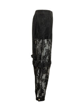 ZIMMERMANN - Lace Trousers with Floral Pattern - Black - LIDIASHOPPING® - Official Website