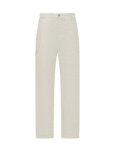 WILLY CHAVARRIA - Trousers with Front Closure and Pockets - White - LIDIASHOPPING® - Official Website