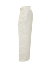 WILLY CHAVARRIA - Trousers with Front Closure and Pockets - White - LIDIASHOPPING® - Official Website