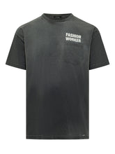 WILLY CHAVARRIA - T-shirt with Pocket and Print - Black - LIDIASHOPPING® - Official Website
