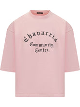 WILLY CHAVARRIA - T-shirt with Front Print - Pink - LIDIASHOPPING® - Official Website
