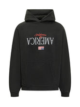 WILLY CHAVARRIA - Hoodie with Print and Pocket - Black - LIDIASHOPPING® - Official Website