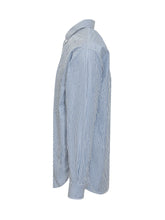 WILLY CHAVARRIA - Camicia con Colletto Button Down e Tasche - Blu - LIDIASHOPPING® - Official Website