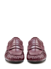 ALOHAS - Mocassino Aven in Pelle con Mascherina - Rosso - LIDIASHOPPING® - Official Website