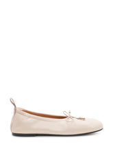 ALOHAS - Rosalind Ballet Flats with Bow and Round Toe - White | Lidia Shopping | Official Website