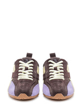 ALOHAS - TB304 Sneakers with Laces and Suede Inserts - Brown - LIDIASHOPPING® - Official Website