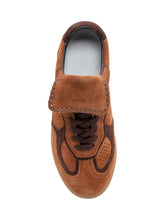 ALOHAS - TB304 Sneakers with Laces and Suede Inserts - Brown - LIDIASHOPPING® - Official Website