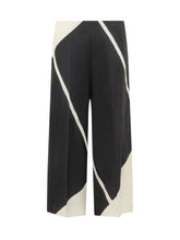 ALBERTA FERRETTI - Pants with Geometric Print and Wide Leg - Multicolor - LIDIASHOPPING® - Official Website