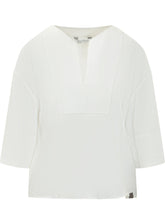 MAX MARA PURE - Casacca Sospiro con Scollo a V - Bianco - LIDIASHOPPING® - Official Website