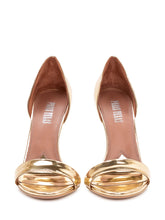 PARIS TEXAS - Vera Slingback Pumps with High Heel - Gold - LIDIASHOPPING® - Official Website