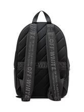OFF-WHITE - Zaino Heritage con Tasca Frontale e Stampa Logo - Nero | Lidia Shopping | Official Website