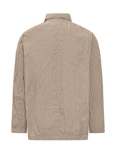 GONGDID DESIGN - Jacket with Collar and Patch Pockets - Beige - LIDIASHOPPING® - Official Website