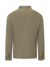 GONGDID DESIGN - Camicia a Maniche Lunghe con Collo e Tasche - Verde | Lidia Shopping | Official Website